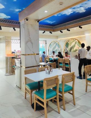 Legendary "Indian Dessert Shop" in Bodh Gaya.