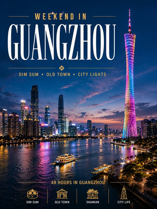 🌆 Weekend in Guangzhou 48 ชั่วโมงในกวางโจว เมืองที่กินอร่อย เดินสนุก และมีทั้งมุมจีนเก่า + เมืองโม