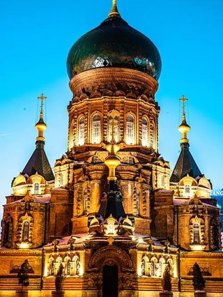 🇷🇺哈爾濱必打卡!聖索菲亞大教堂拜占庭美學之旅