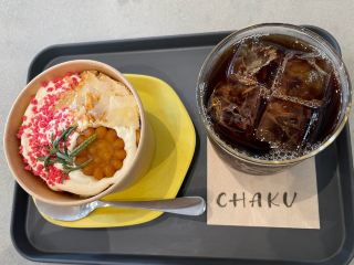 🇯🇵スコーンと季節限定の大きな桃デザートが人気🍑✨CHAKU cafe & style☕️ 青梅　東京　JAPAN🌏