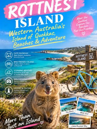 Rottnest Island: Western Australia’s Island of Quokkas, Beaches & Adventure

Just off the coast of Perth lies a place where turquoise water meets white sand, bicycles replace busy traffic, and one of Australia’s most adorable animals roams freely. Rottnest Island, known traditionally as Wadjemup, is a picture-perfect escape in Western Australia — and one of the most unforgettable island experiences in Australia.

A Little Island with a Big Personality

Located around 19 kilometres from Fremantle, Rottnest Island is an easy escape from Perth by ferry. The journey from Fremantle can take around 30 minutes, making the island ideal for both a relaxed day trip and a longer island getaway.

What makes Rottnest special is its peaceful, vehicle-restricted atmosphere. Instead of rushing from one attraction to another, visitors can slow down, breathe in the ocean air and explore the island by bicycle, on foot or by shuttle.

Meet the Famous Quokkas

Of course, no story about Rottnest Island would be complete without its most famous residents — quokkas.

These small marsupials are one of Western Australia’s most recognisable wildlife icons. Their naturally cheerful-looking expressions have made Rottnest famous around the world, but seeing a quokka in its natural environment is much more special than simply taking a photograph.

Visitors should remember that quokkas are wild animals. Do not feed or touch them, and give them enough space to move freely. Responsible wildlife encounters help protect the island’s unique ecosystem.

Cycle from Beach to Beach

One of the best ways to experience Rottnest is on two wheels.

With more than 22 kilometres of cycling paths, visitors can ride through bushland, past salt lakes and along spectacular coastal roads. The full island loop is around 22 kilometres, while shorter routes are available for those who prefer a more relaxed ride.

Stop whenever the scenery catches your eye. Park your bike, walk towards the ocean and discover another hidden bay. On Rottnest, the journey between attractions can be just as beautiful as the destination itself.

Turquoise Bays and White-Sand Beaches

Rottnest is home to 63 beaches and 20 bays, offering countless opportunities for swimming, snorkelling and simply relaxing beside the Indian Ocean.

The Basin is one of the island’s most iconic swimming spots, while Little Parakeet Bay, Geordie Bay and Little Salmon Bay offer more beautiful places to enjoy the water.

Under the surface, marine sanctuaries reveal another side of Rottnest, with coral, tropical fish and seagrass habitats. Parker Point and Little Salmon Bay also feature snorkel trails with underwater information panels.

The Wild Side of Rottnest

Beyond the beaches, Rottnest has a rugged personality.

Head towards West End and the scenery becomes more dramatic, with rocky cliffs, powerful ocean views and a feeling of true wilderness. During the right season, visitors may even spot humpback whales offshore as they migrate between September and November.

For photographers, this is where Rottnest becomes especially magical — blue ocean, golden cliffs, wild vegetation and endless skies creating a natural collection of postcards.

Walk Through History and Culture

Rottnest Island is more than a beautiful holiday destination. Wadjemup holds deep cultural significance for the Whadjuk Noongar people, the Traditional Owners of the island.

The name Wadjemup has an important spiritual meaning, and visitors are encouraged to learn about the island’s Aboriginal heritage and complex history. Walking tours and the Wadjemup Museum offer opportunities to understand the island beyond its beaches and wildlife.

The Wadjemup Bidi walking trail network stretches about 45 kilometres across the island, connecting natural landscapes with places of cultural and historical significance.

A Perfect Day Trip from Perth

For first-time visitors, Rottnest can easily become the highlight of a Perth holiday.

Start early with a ferry ride across the Indian Ocean. Pick up a bicycle, explore The Basin and Little Salmon Bay, stop for photographs, meet a few quokkas and continue towards the lighthouse or West End.

By late afternoon, slow down by the beach and watch the sunlight turn the water golden before returning to the ferry.

It is a simple itinerary — but sometimes the simplest adventures create the strongest memories.

Why Rottnest Belongs on Your Western Australia List

Rottnest Island brings together everything that makes Western Australia so captivating: wildlife, beaches, ocean adventures, cycling, photography, culture and spectacular landscapes.

But its real charm is the feeling of freedom. There are no crowded city streets, no need to rush and no shortage of places to stop and simply enjoy the view.

Rottnest Island is more than a day trip from Perth. It is a place where the road becomes a coastline, the coastline becomes an adventure, and a tiny smiling quokka becomes the memory you take home.

✈️ Travel Highlights

📍 Destination: Rottnest Island / Wadjemup, Western Australia
🚢 From Fremantle: About 30 minutes by ferry
🚲 Best way to explore: Bicycle or e-bike
🏖️ Must-see: The Basin, Little Parakeet Bay, Geordie Bay, Little Salmon Bay & West End
🦘 Wildlife: Quokkas, marine life, seabirds and seasonal whales
📸 Best for: Beaches, cycling, wildlife photography, snorkelling & island escapes

Hashtags

#RottnestIsland #Wadjemup #WesternAustralia #Perth #AustraliaTravel #VisitWesternAustraliaa #Quokka #QuokkaIsland #WestCoastAustralia #Rottnest #IslandEscape #AustraliaRoadTrip #TravelPhotography #BeachEscape #Snorkelling