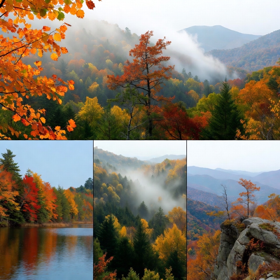 Great Smoky Mountains National Park was incredible when I visited during the fall season. The combination of colorful forests, mountain ridges, and winding roads made almost every section feel like a postcard. I remember being especially impressed by how many different shades appeared together—bright yellow, orange, crimson, and green. I would recommend allowing plenty of extra time because the scenery constantly tempted me to stop for another photo. For me, the best part was simply driving slowly, getting out occasionally, and enjoying the changing colors around the mountains. #fallcolors

 #fallcolors 