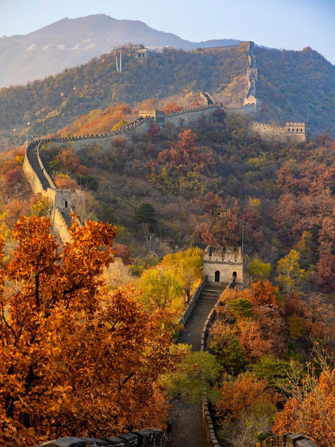Chasing Autumn Colors Along the Ancient Stones of Mutianyu