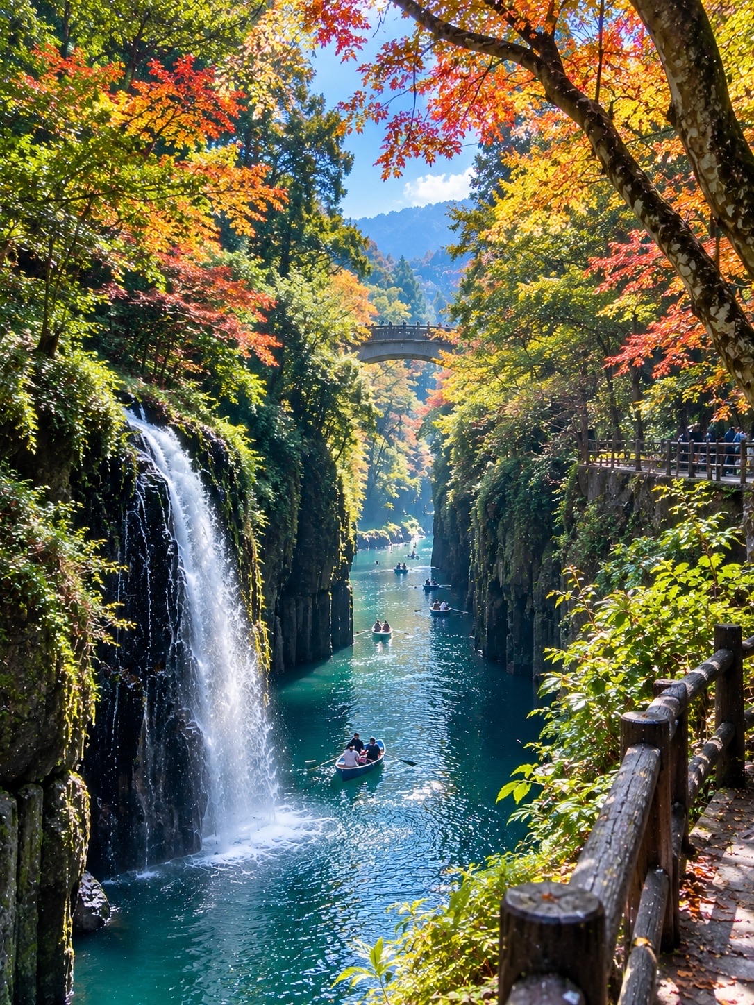🍃🏞️ Takachiho Gorge 🇯🇵 หุบเขาธรรมชาติสุดมหัศจรรย์แห่งญี่ปุ่น 💚✨