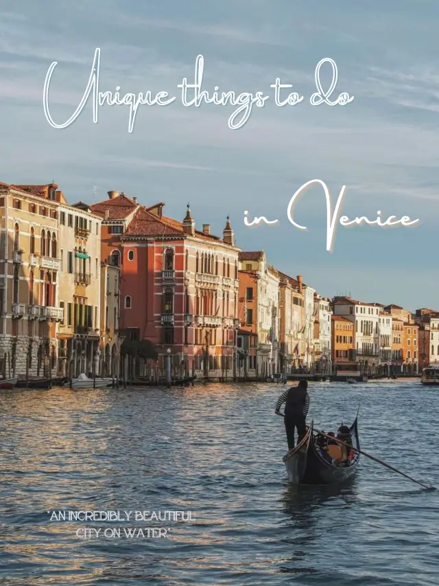 Must-do things in Venice🇮🇹