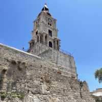 Rhodes island, Greece. The old town.