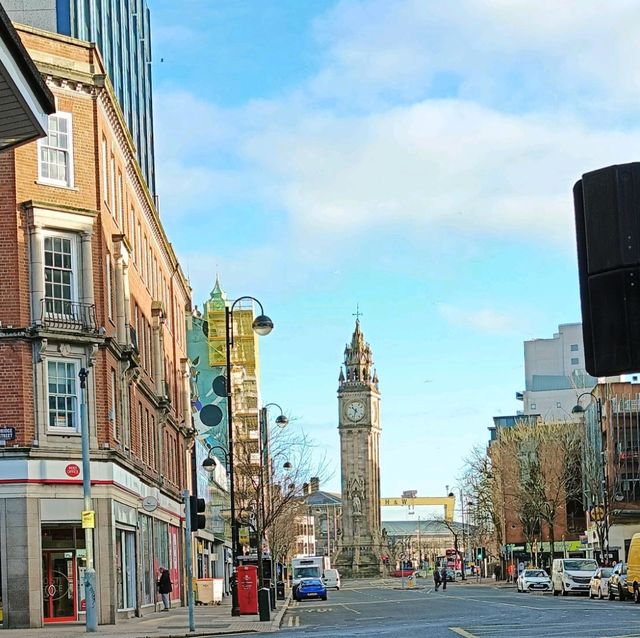 Strolling around Belfast city