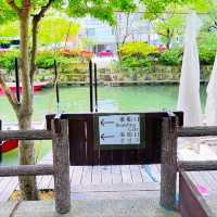 《松月乘船場》🛶乘船漫游在柳川河畔中別有番風味🌸