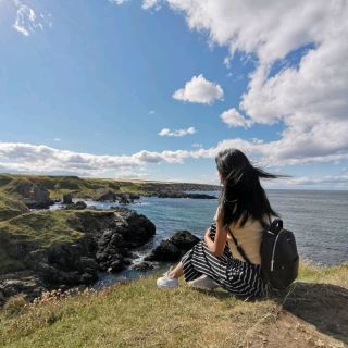 Enjoyable walk along the coastline!