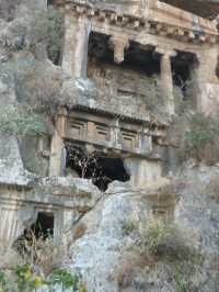 Amintas Kaya Mezarları: Ancient Rock Tombs Overlooking Fethiye