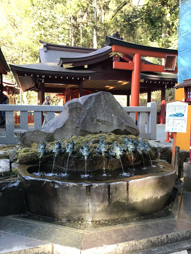 The Great Peace Gate on Lake Hakone