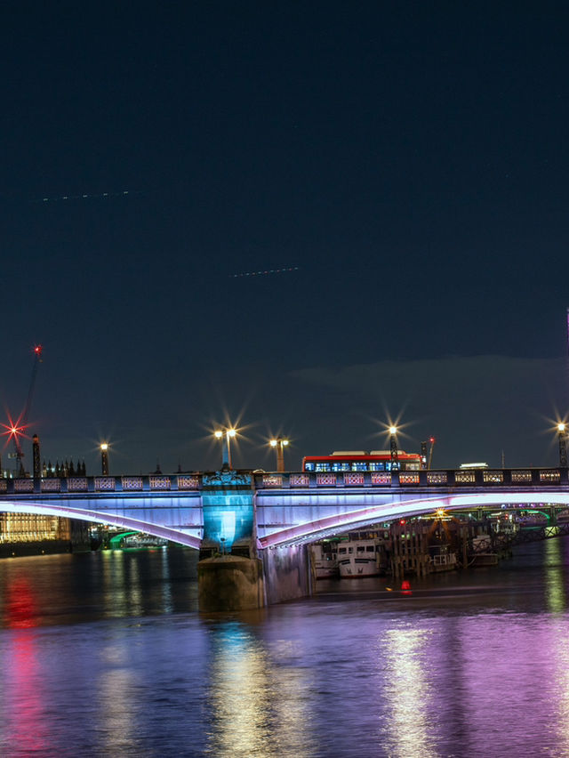 City Lights on the South Bank 🌉