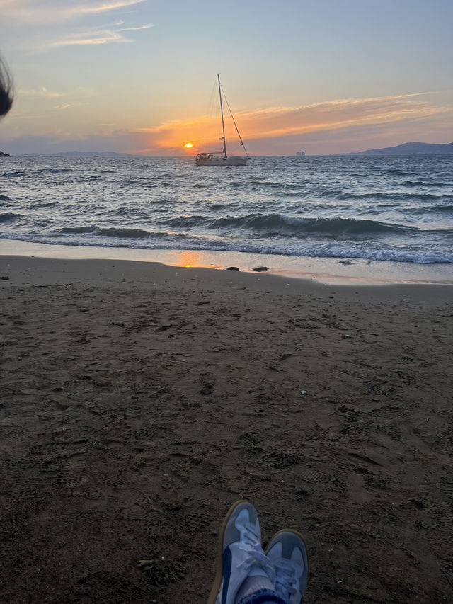 Sunset in Mykonos