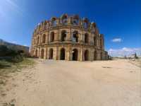 The third biggest roman arena with 35000 seats. 