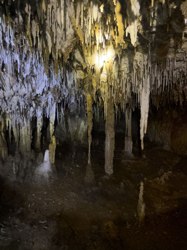 Maze of one of the biggest caves in Southern Thailand