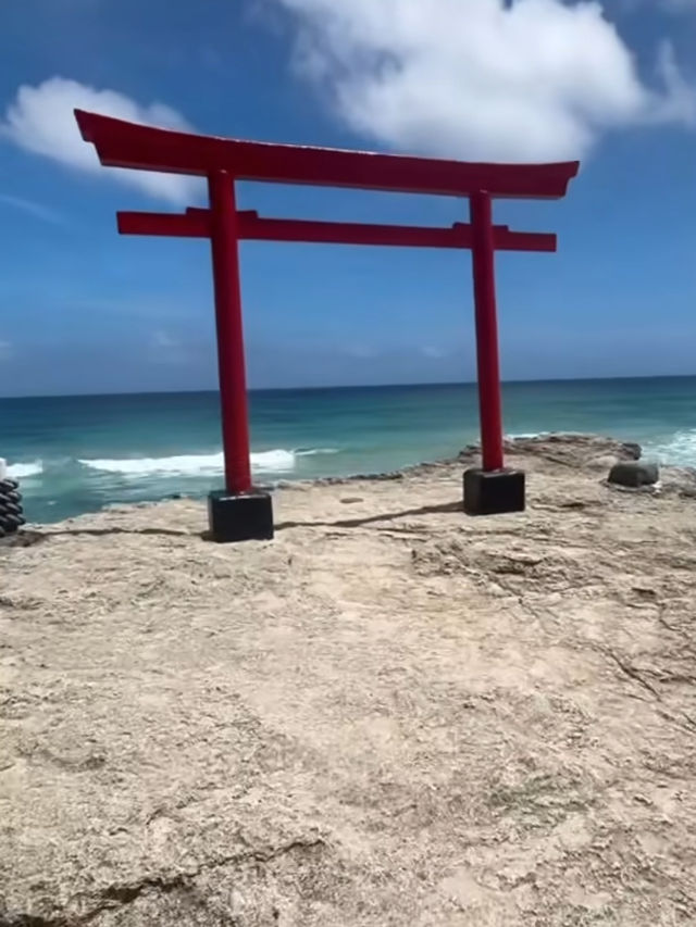 Shinto shrine Japanese island 