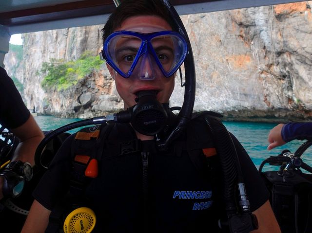 Diving into Ko Phi Phi