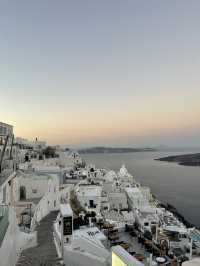🌅 Santorini Sunrise – Aegean Magic in Gold & Blue 🏖️✨