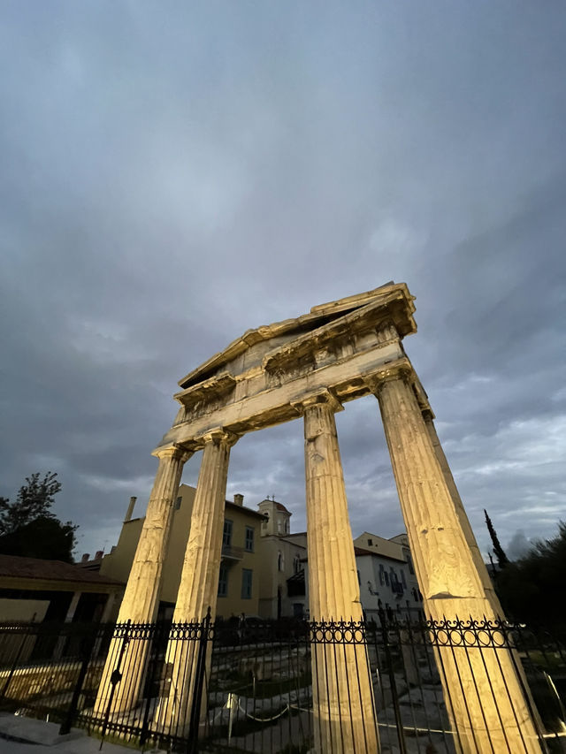 🍂 Athens in Autumn – Golden Ruins & Cozy Streets 🏛️✨