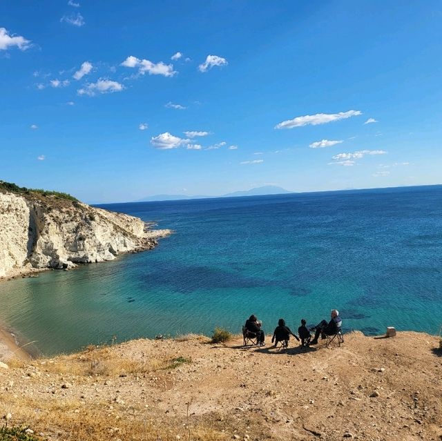 Legends Meet the Waves 😉– kleopatra Koyu, Çeşme’s Hidden Paradise!" 🇹🇷🌊✨