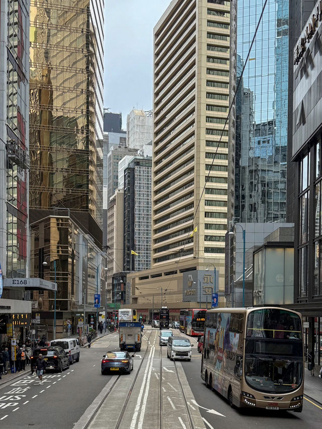 🇭🇰 Трамвай Ding Ding в Гонконге.