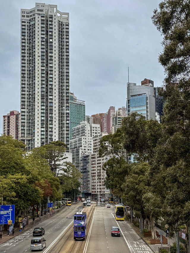 🇭🇰 Трамвай Ding Ding в Гонконге.