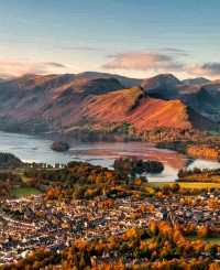 Lake District, the backyard of England, find your own British tranquility.