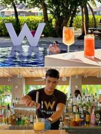 馬爾代夫W酒店獨有的暢飲泳池派對～更不能錯過海上SPA！
