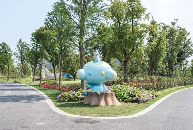 上海奉賢上海之魚泡泡公園，隱藏在郊區的公園吸引無數遊客