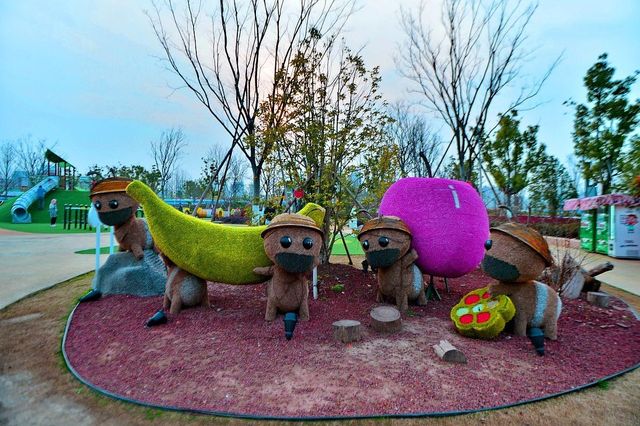 上海奉賢上海之魚泡泡公園，隱藏在郊區的公園吸引無數遊客