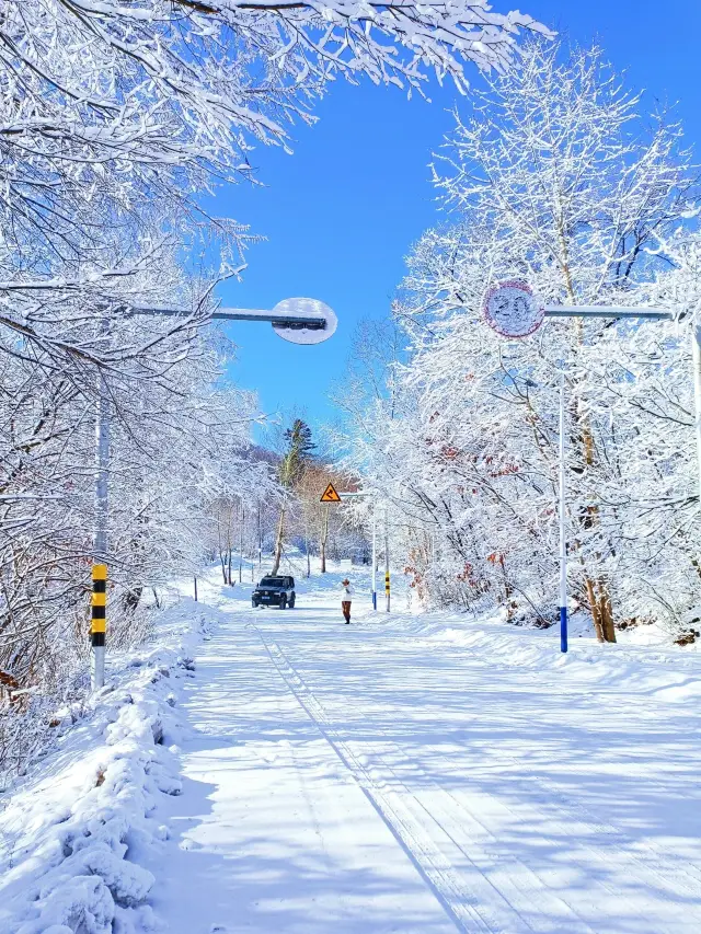 Jilin's winter: A road to a fairy tale world