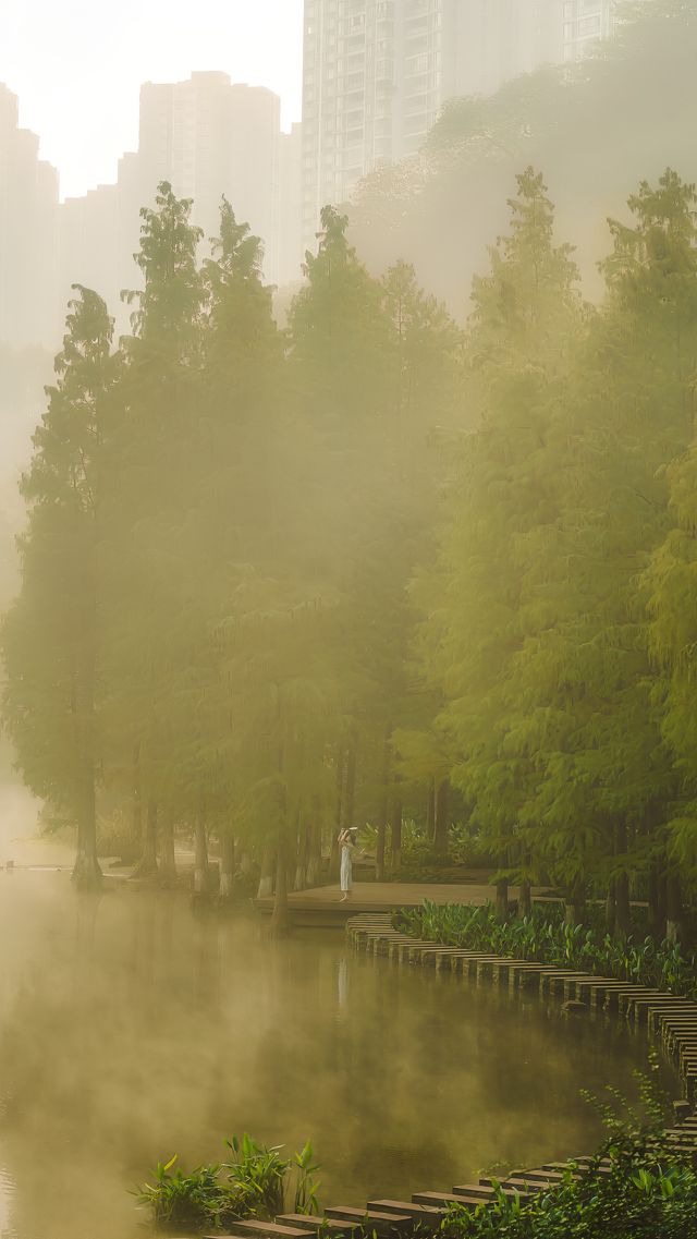 彩雲湖真的太仙了