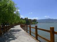山湖之間的景觀長廊——邛海棧道
