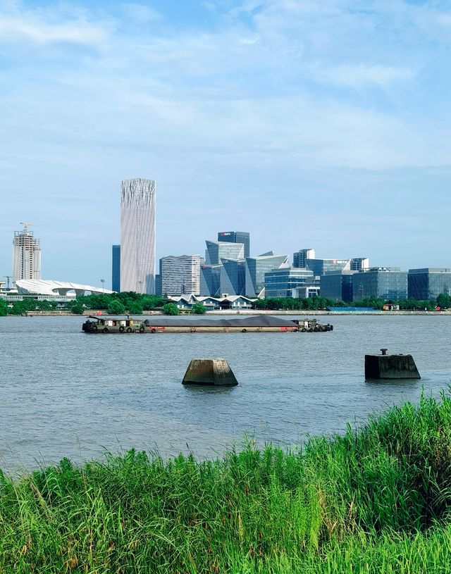 在西岸，看黃浦江兩岸現代新貌