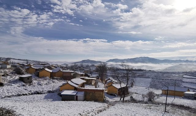 一帶一路•美麗鄉村，通渭馬營邀你來賞雪景