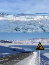 賽裡木湖藍冰：攝影愛好者的天堂，不容錯過的自然奇觀！