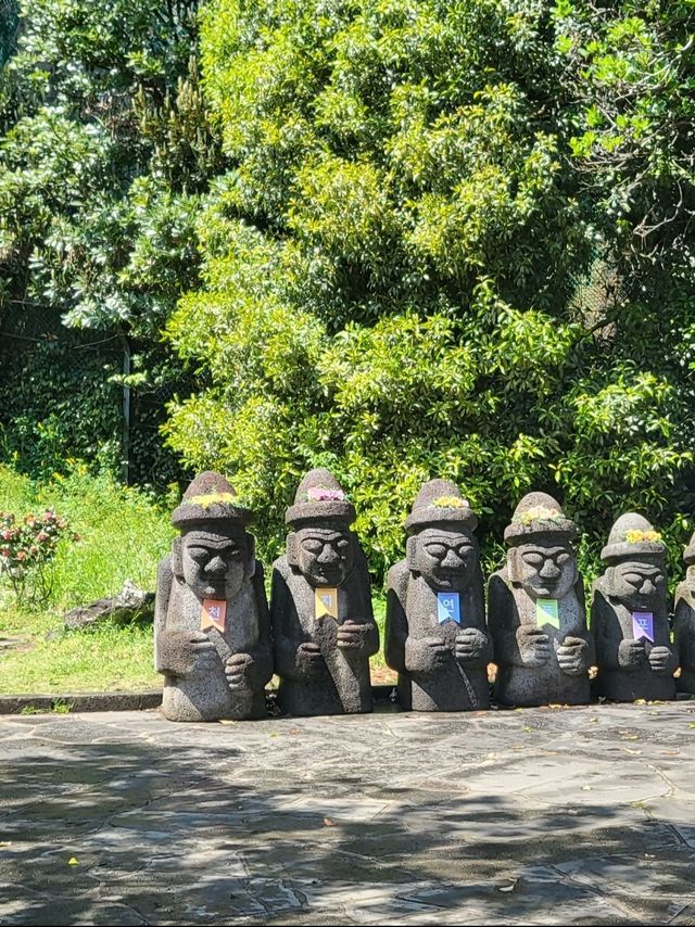 濟州島景點-天地淵瀑布