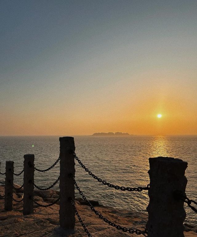 東極島，追逐夕陽的浪漫之旅