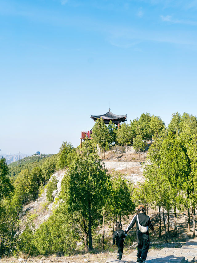 在濟南的每週一山，最佳屬於金雞嶺