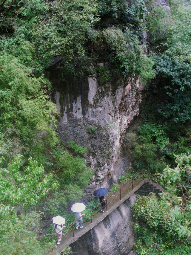 鄭州雨天也太美了吧！與世隔絕人間仙境