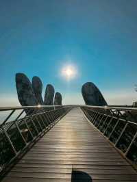 Golden Bridge on Bana Hills Vietnam🇻🇳❤️