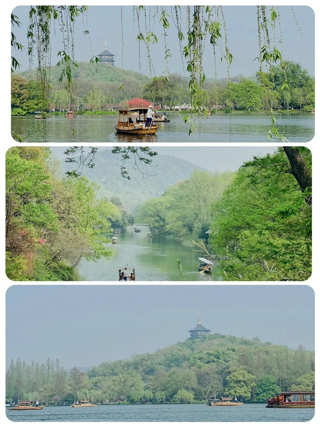 節假日6元乘船遊西湖上海自駕2h，景美人少