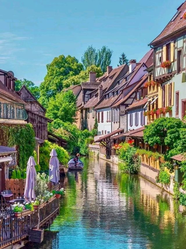 Colmar in France is more like a fairy tale world