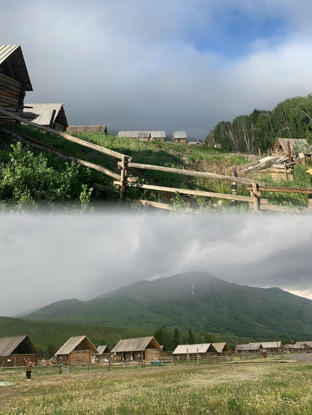 新疆禾木：春日畫卷，靜待君賞