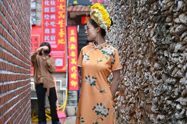 蟳埔女，行走在海上絲綢之路的「花園」。