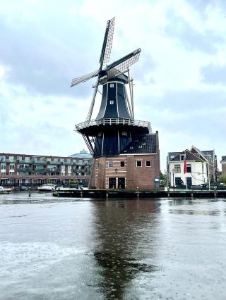 Haarlem is worth a visit. 