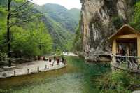 「鄂西北的九寨溝」——五龍河。
