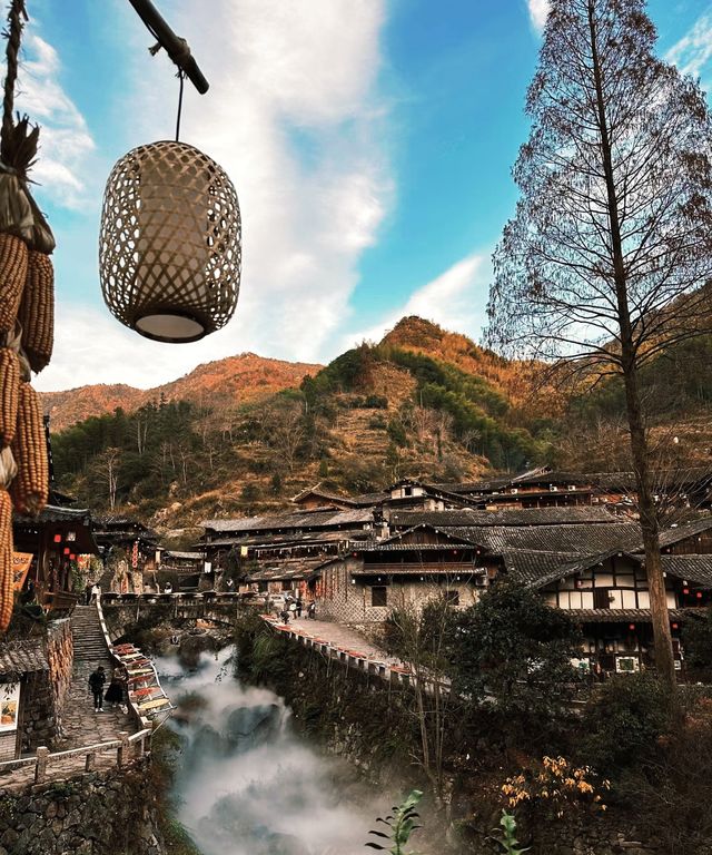 為止，我最喜歡的古村出現了還有村裡人白太熱情。