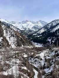 Climb a Snow Mountain for half a Euro! Half-Day Hike in Almaty's Shymbulak