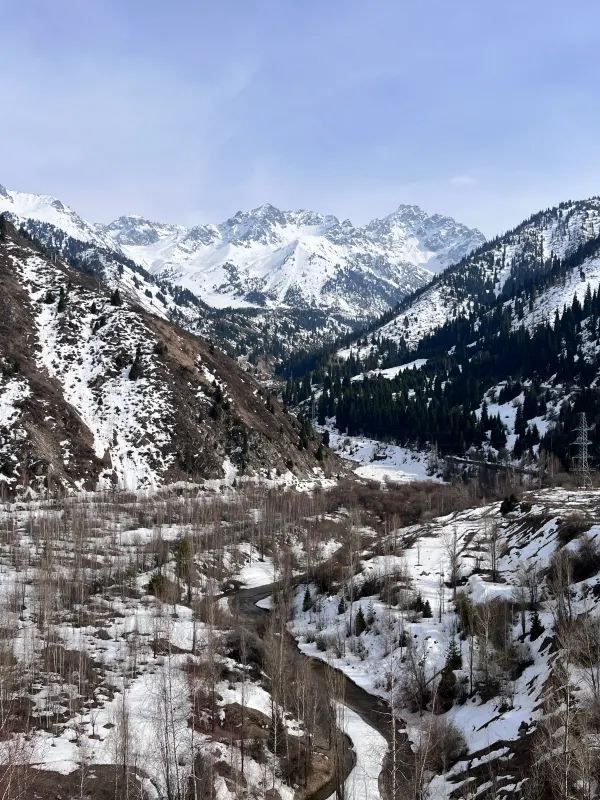 Climb a Snow Mountain for half a Euro! Half-Day Hike in Almaty's Shymbulak
